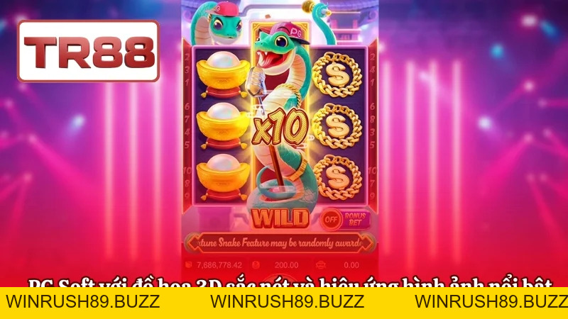 PG Soft TR88 – RTP 98% & Khuyến Mãi Lên Tới 1 Triệu VNĐ