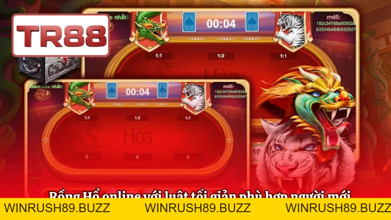 Rồng Hổ Online TR88 – Cược Nhanh Phù Hợp Mọi Người Chơi