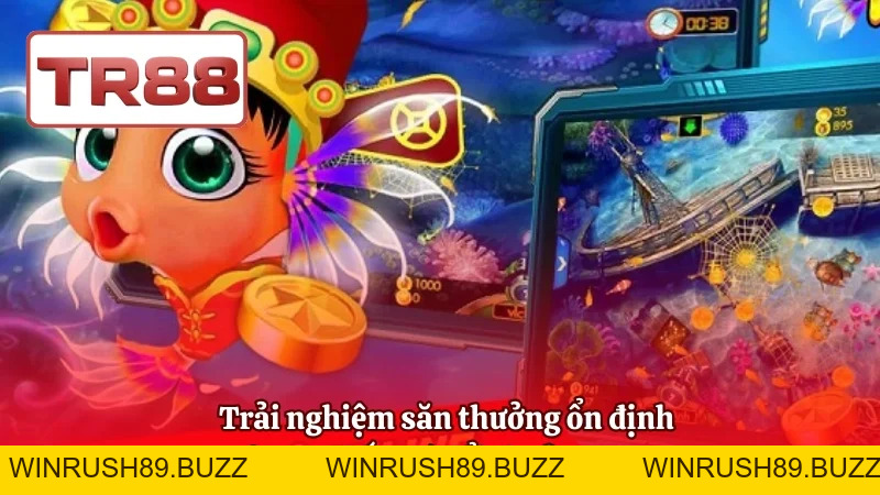 App Bắn Cá Đổi Thưởng TR88 – Đồ Họa 3D, Minh Bạch